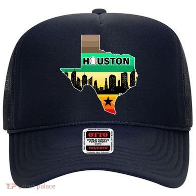 Huston Texas Baseball City Logo Hat