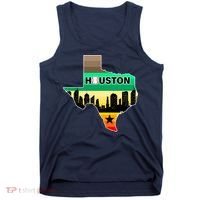 Huston Texas Baseball City Logo Tank Top thumb 0