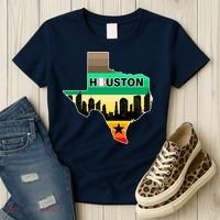 Huston Texas Baseball City Logo Women's T-Shirt thumb 3