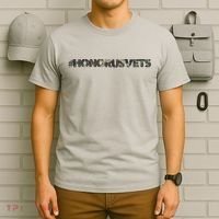 Honor Us Vets #HonorUsVets T-Shirt thumb 6