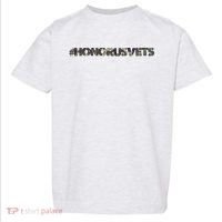 Honor Us Vets #HonorUsVets Toddler T-Shirt thumb 0
