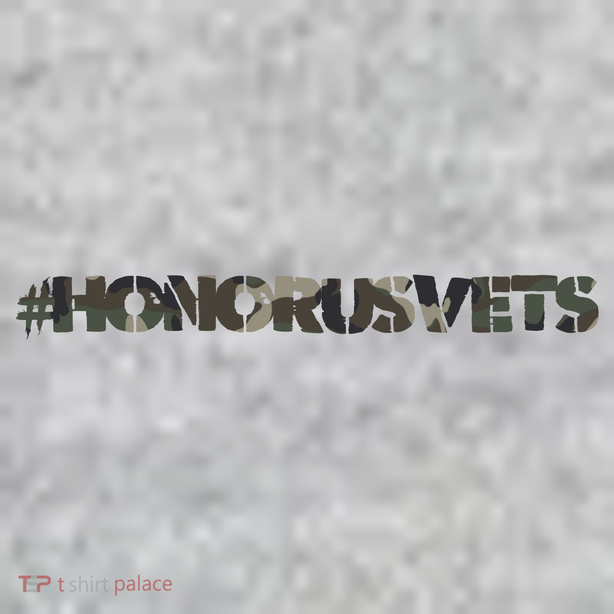 Honor Us Vets #HonorUsVets Toddler T-Shirt
