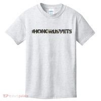 Honor Us Vets #HonorUsVets Kids T-Shirt thumb 0