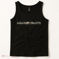 Honor Us Vets #HonorUsVets Tank Top thumb 2