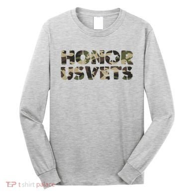 Honor Us Vets Long Sleeve Shirt