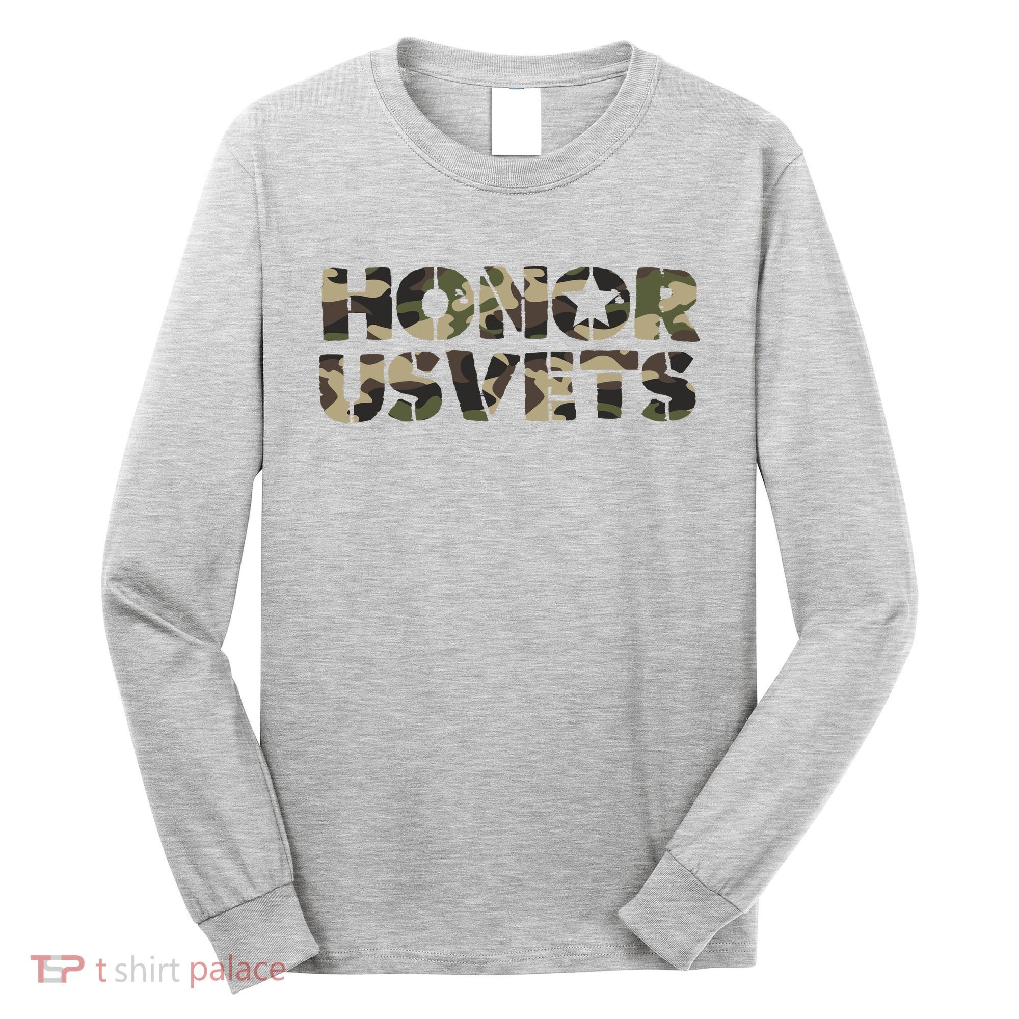 Honor Us Vets Long Sleeve Shirt