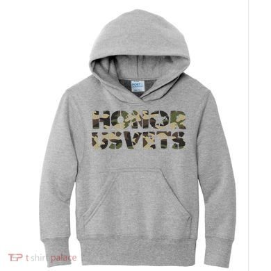 Honor Us Vets Kids Hoodie