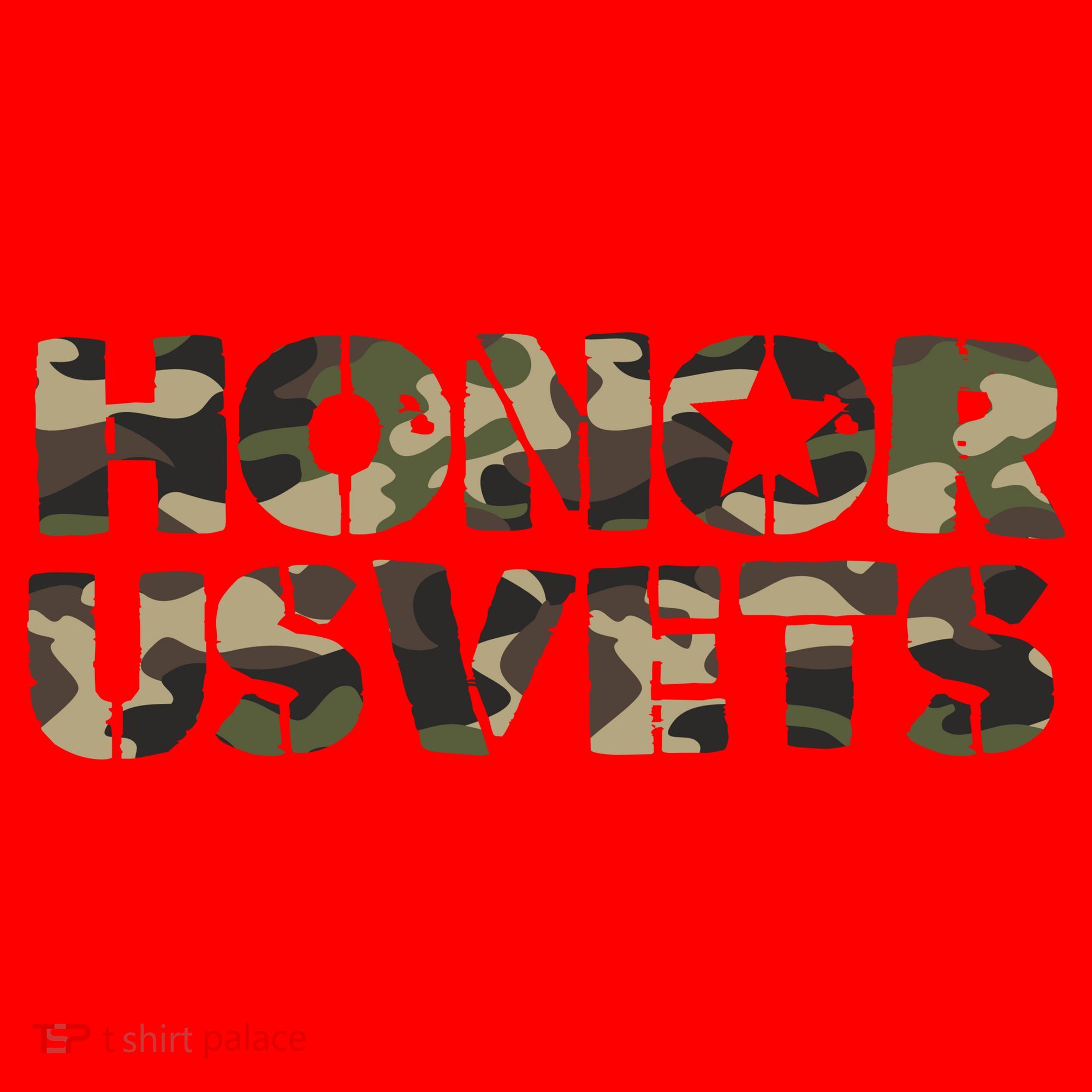 Honor Us Vets Santa Hat