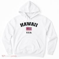 Hawaii Usa With American Flag Hoodie thumb 0