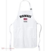 Hawaii Usa With American Flag Apron thumb 0