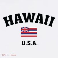 Hawaii Usa With American Flag Women's Tank Top thumb 5