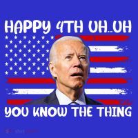Happy Uh You Know The Thing Funny Joe Biden 4th Of July Women's Tank Top thumb 5