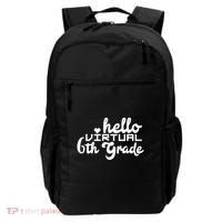Hello Virtual 6Th Grade Distance Learning Sixth Grade Gift Backpack thumb 0