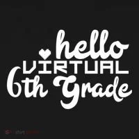 Hello Virtual 6Th Grade Distance Learning Sixth Grade Gift Bucket Hat thumb 4