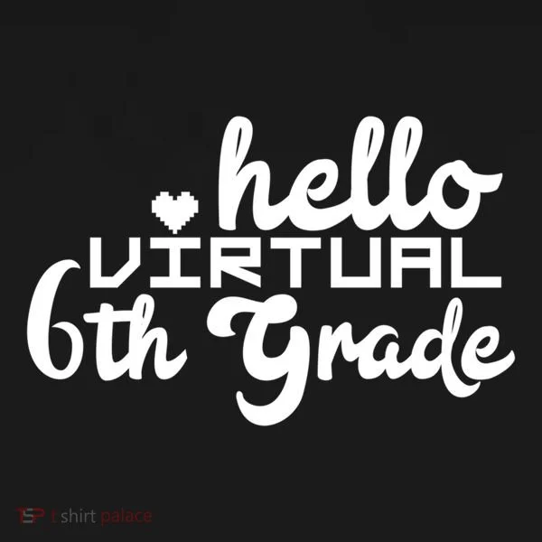 Hello Virtual 6Th Grade Distance Learning Sixth Grade Gift Bucket Hat