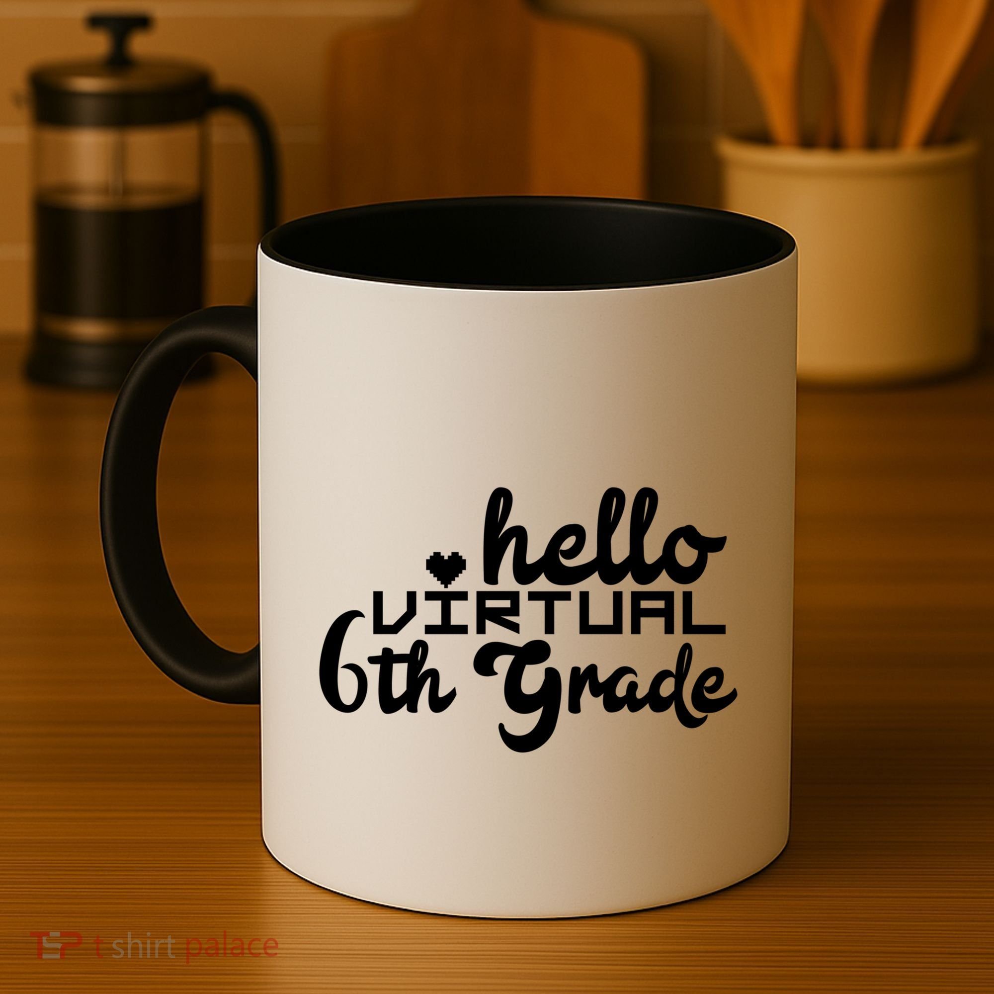 Hello Virtual 6Th Grade Distance Learning Sixth Grade Gift Coffee Mug