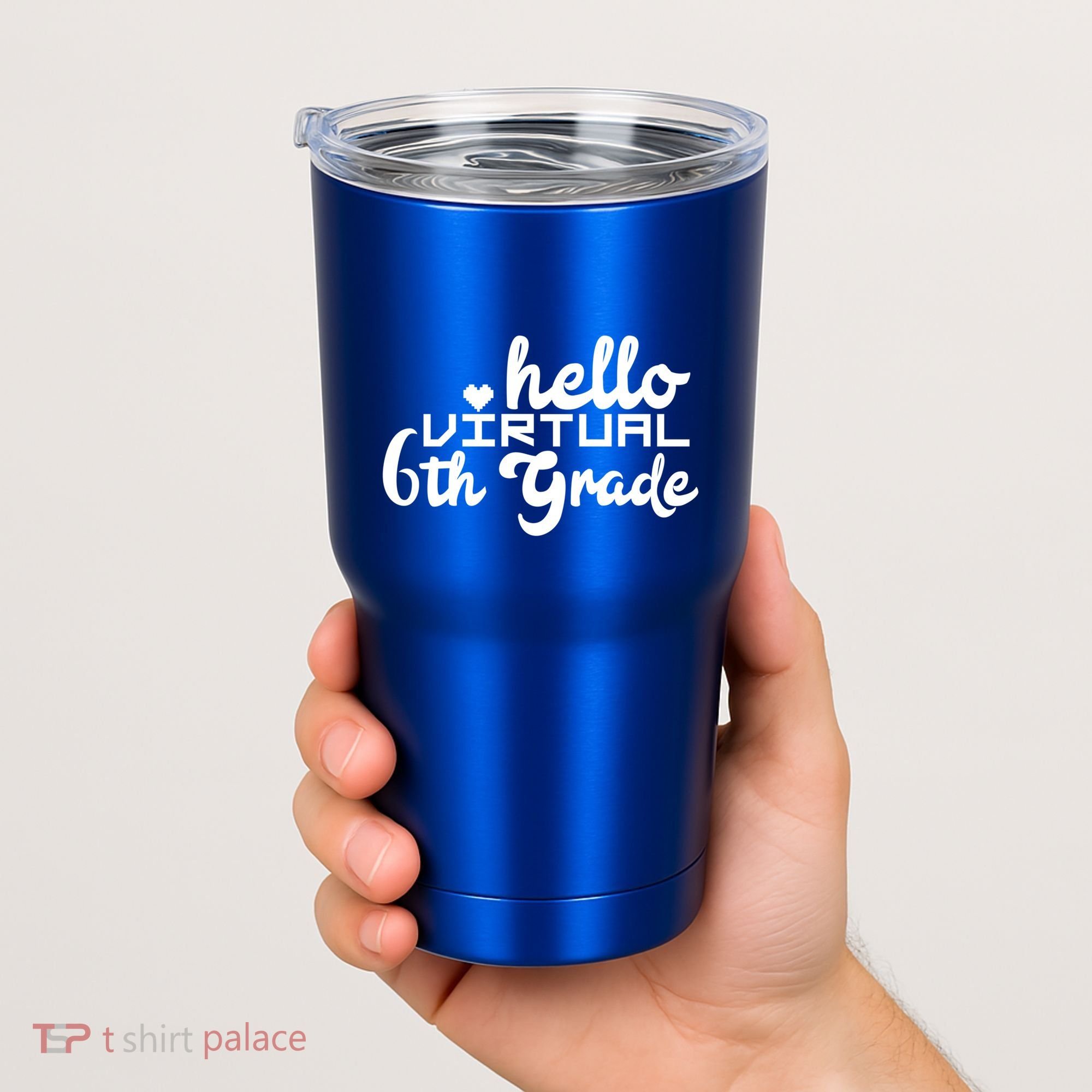Hello Virtual 6Th Grade Distance Learning Sixth Grade Gift Tumbler