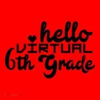 Hello Virtual 6Th Grade Distance Learning Sixth Grade Gift Santa Hat thumb 1