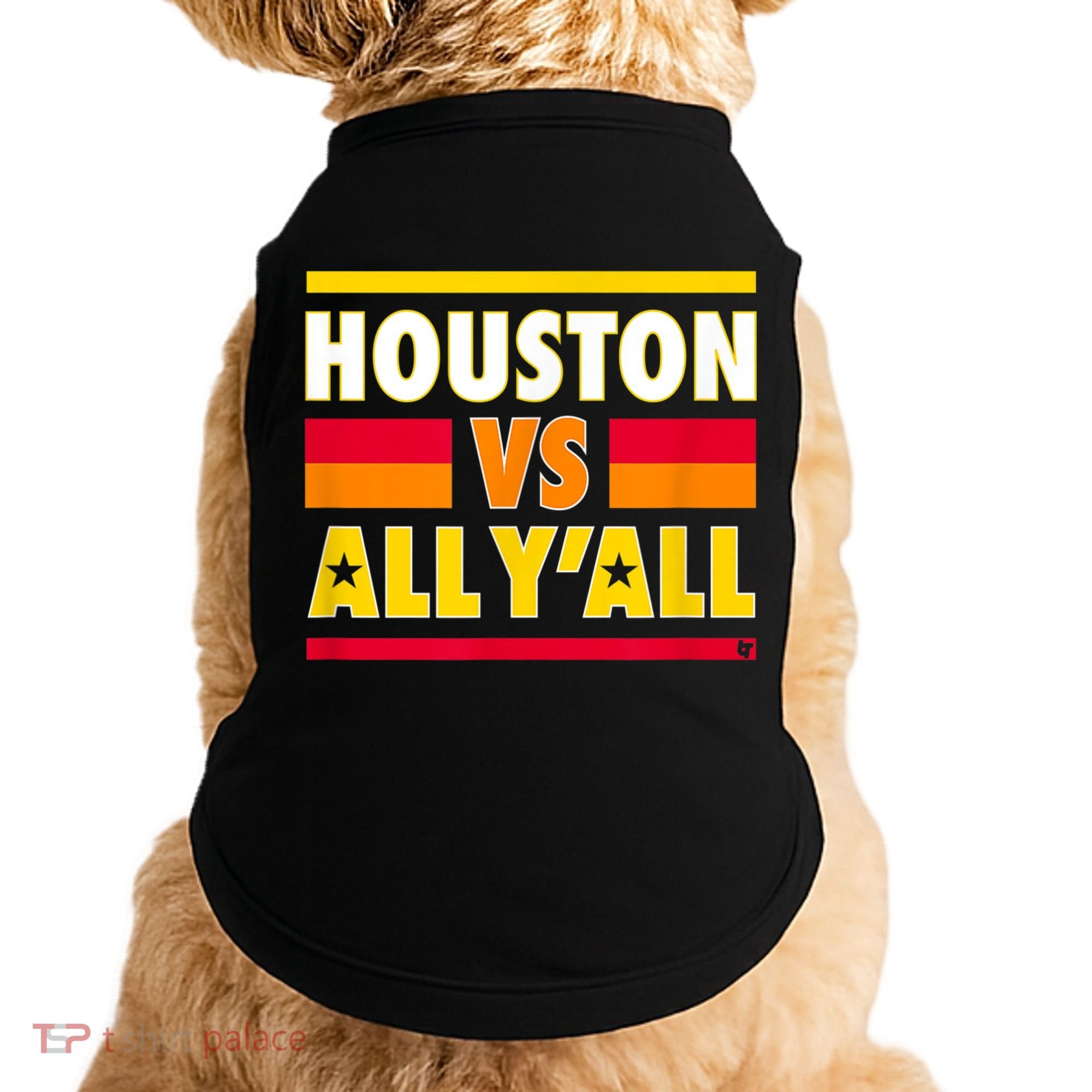 Houston Vs. All Y'all Houston Baseball Doggie Tank