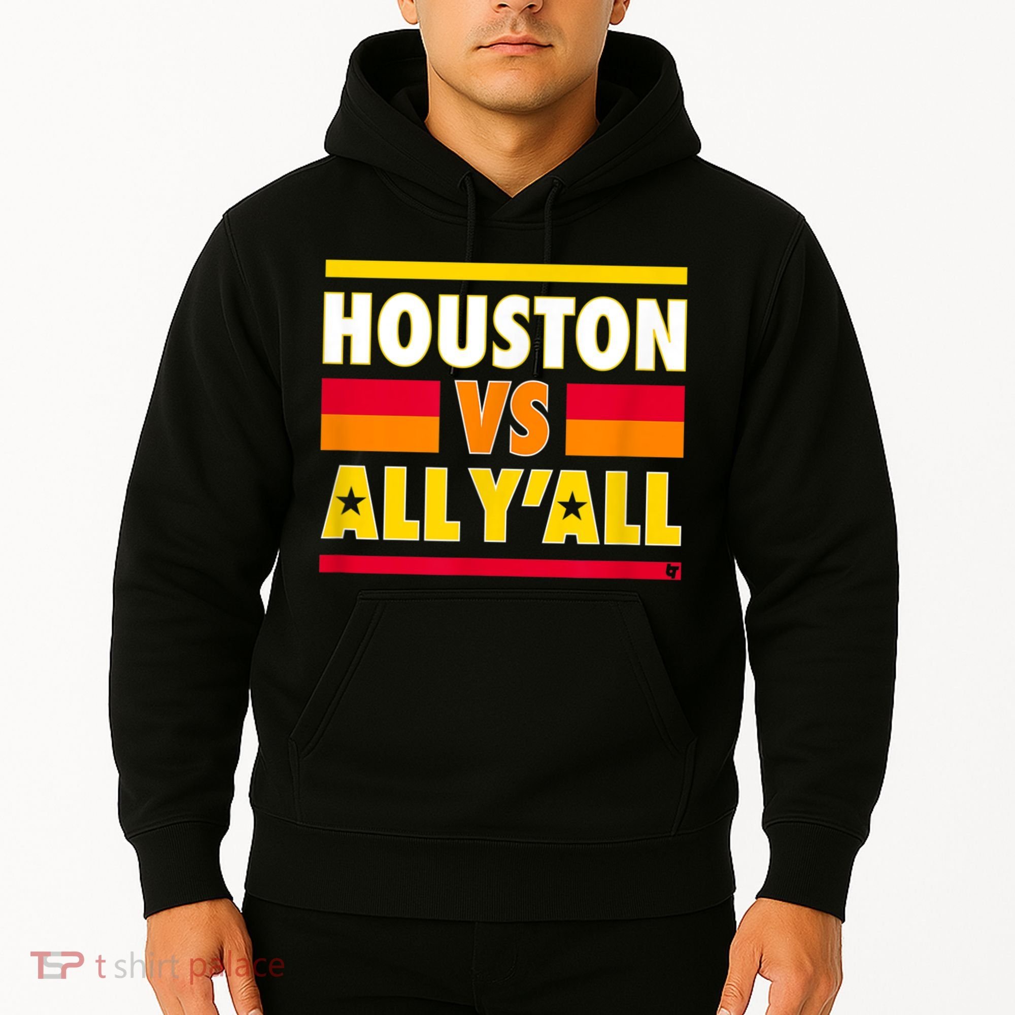 Houston Vs. All Y'all Houston Baseball Hoodie