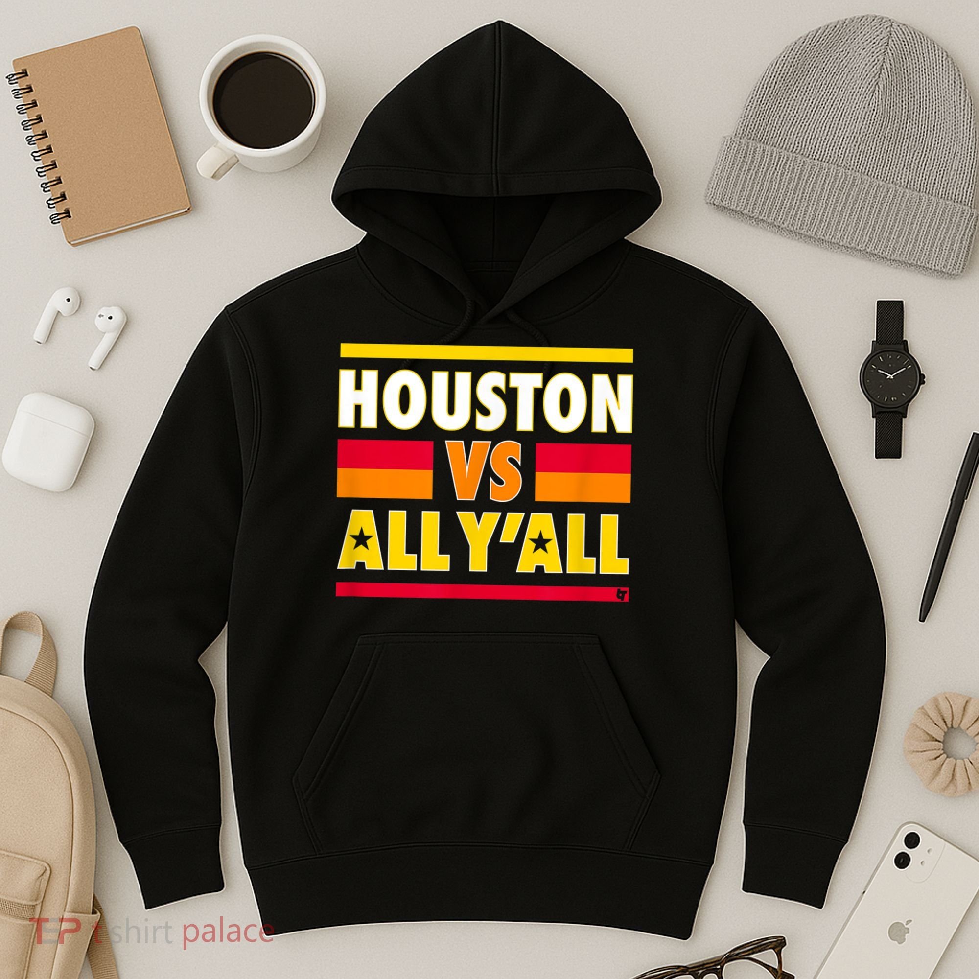 Houston Vs. All Y'all Houston Baseball Hoodie