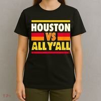 Houston Vs. All Y'all Houston Baseball T-Shirt thumb 4