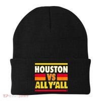 Houston Vs. All Y'all Houston Baseball Beanie thumb 0