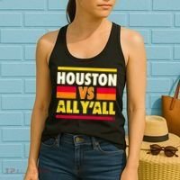 Houston Vs. All Y'all Houston Baseball Women's Tank Top thumb 2