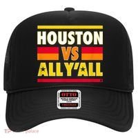 Houston Vs. All Y'all Houston Baseball Hat thumb 0