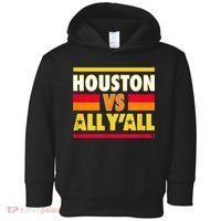 Houston Vs. All Y'all Houston Baseball Toddler Hoodie thumb 0