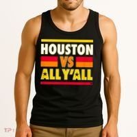 Houston Vs. All Y'all Houston Baseball Tank Top thumb 3