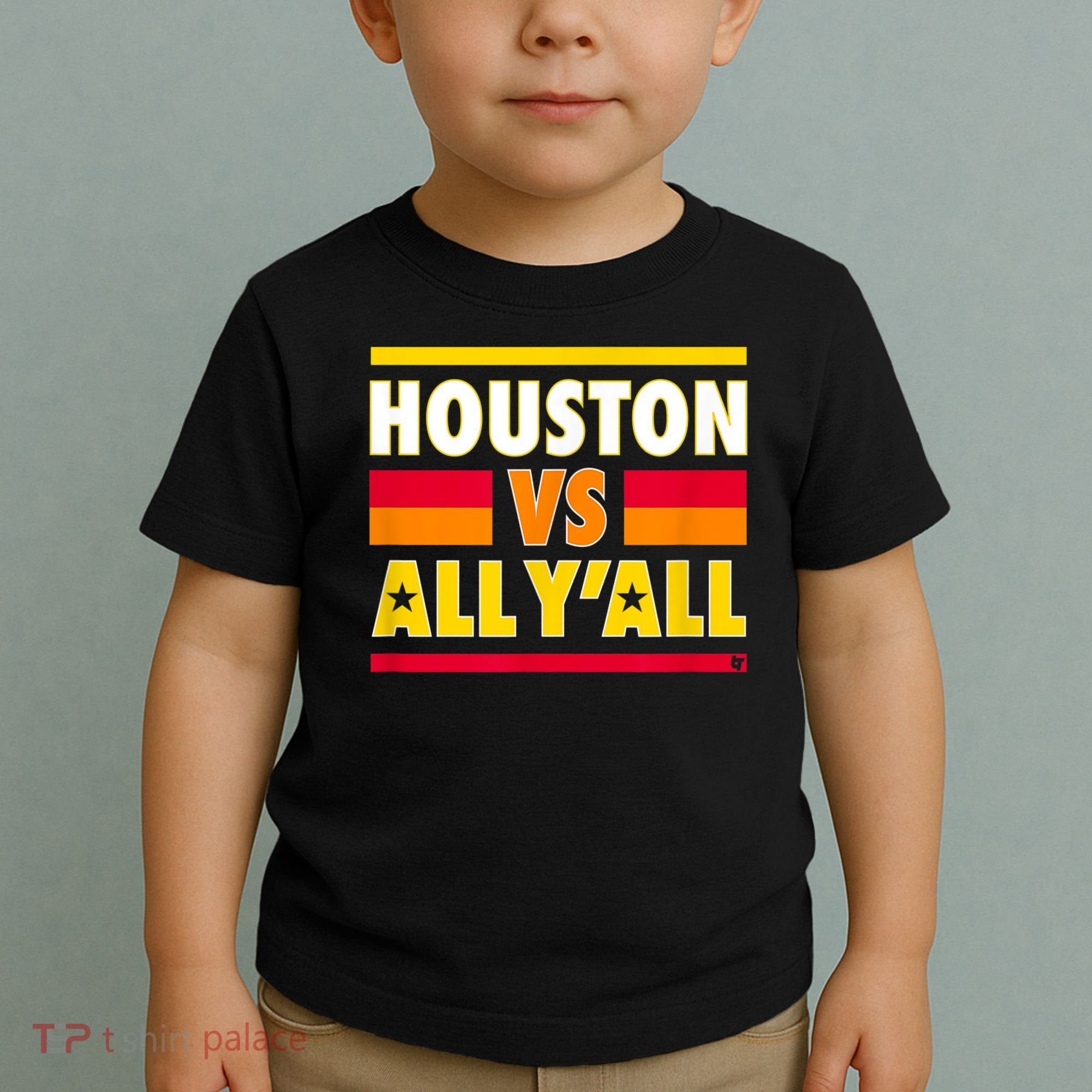 Houston Vs. All Y'all Houston Baseball Toddler T-Shirt
