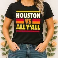 Houston Vs. All Y'all Houston Baseball Women's T-Shirt thumb 2
