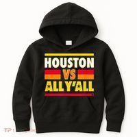 Houston Vs. All Y'all Houston Baseball Kids Hoodie thumb 0