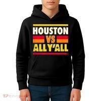 Houston Vs. All Y'all Houston Baseball Kids Hoodie thumb 4