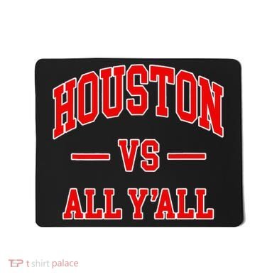 Houston Vs All YAll Throwback Design Classic Mousepad