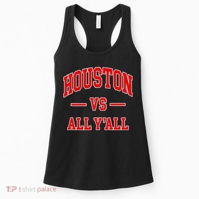 Houston Vs All YAll Throwback Design Classic Women's Tank Top