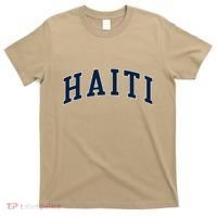 Haiti Vintage Atheltic College Style T-Shirt thumb 0