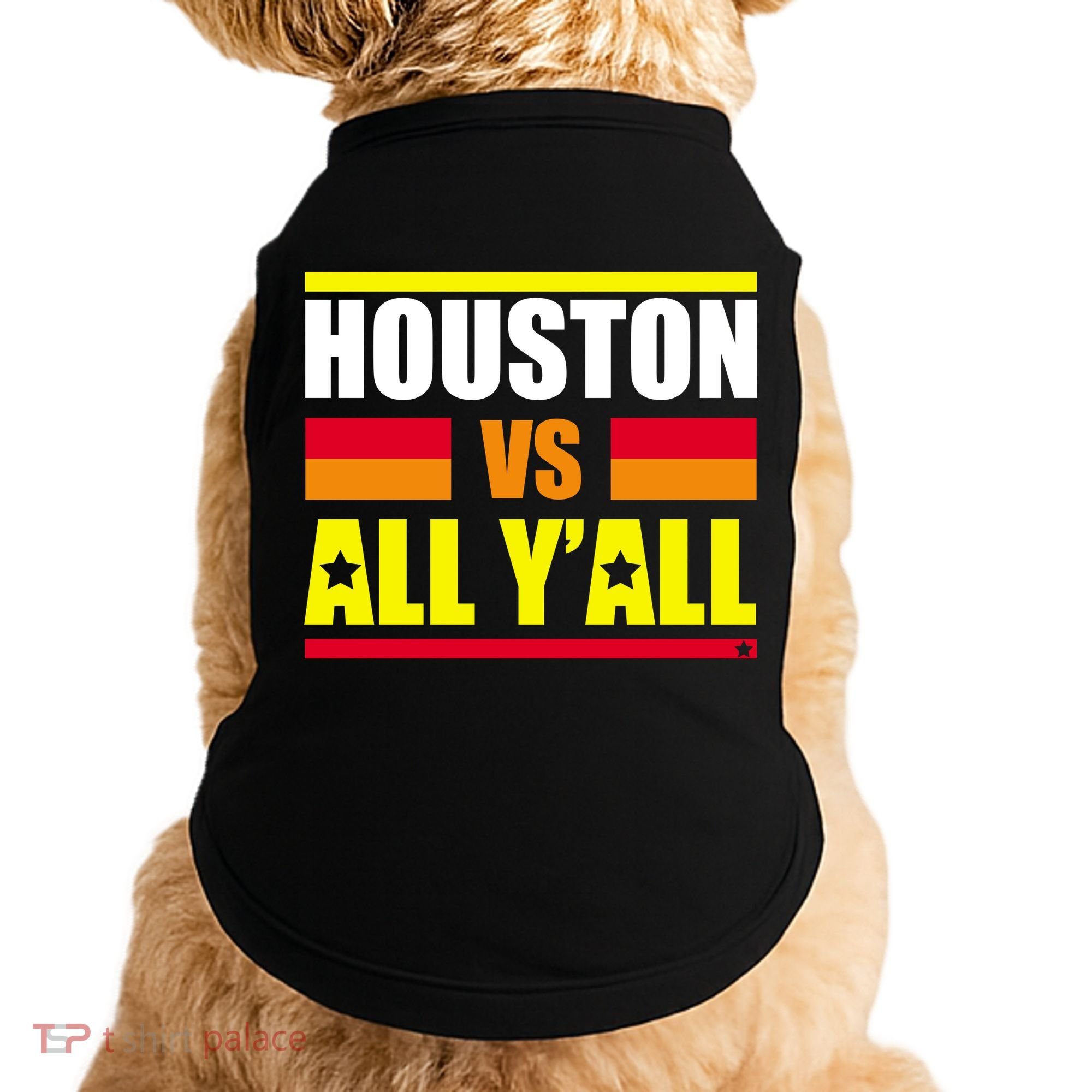 Houston Vs All Y'all Doggie Tank