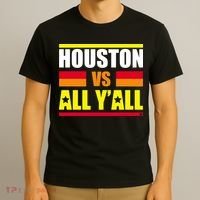 Houston Vs All Y'all T-Shirt thumb 3