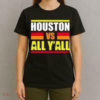 Houston Vs All Y'all T-Shirt thumb 4