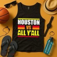 Houston Vs All Y'all Tank Top thumb 4