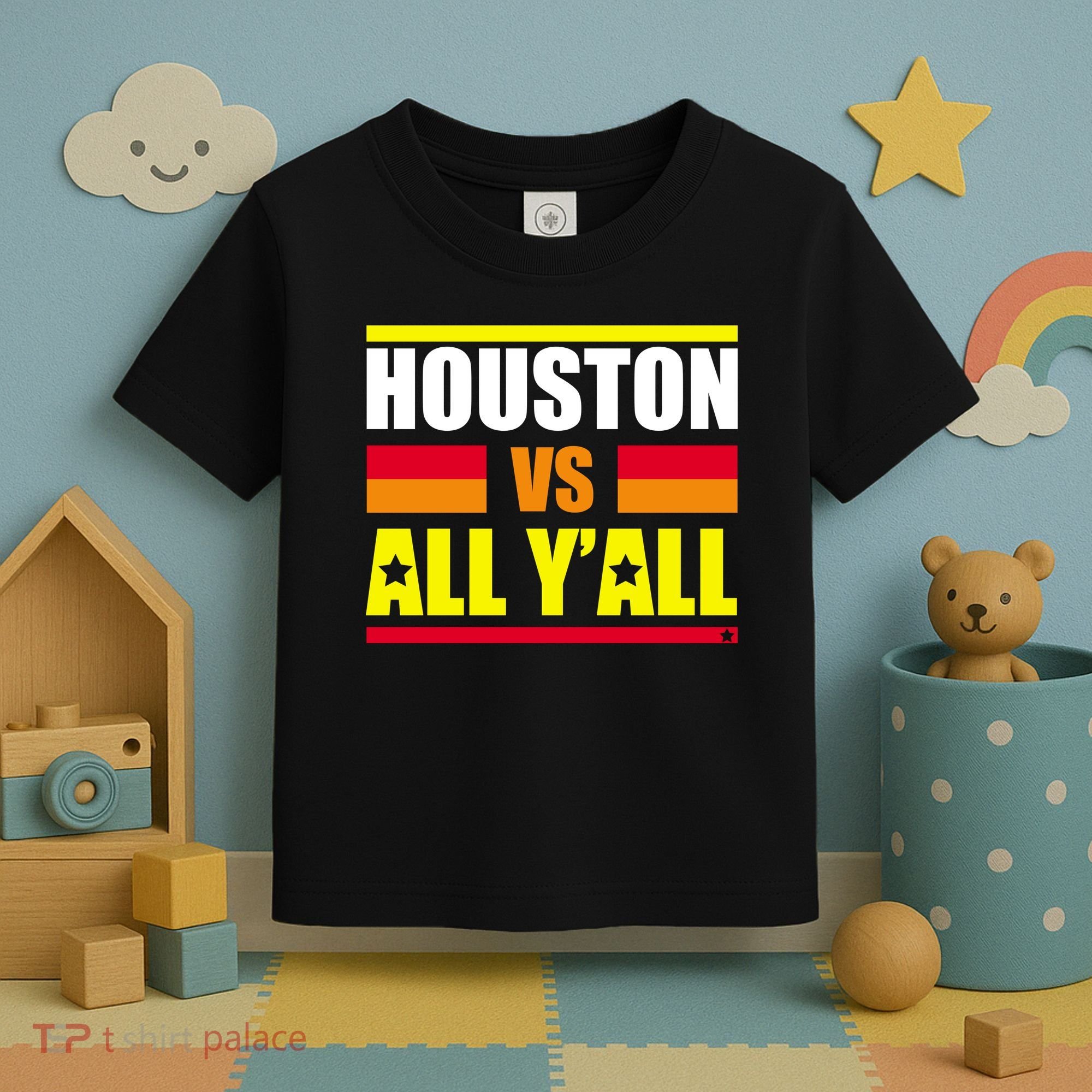 Houston Vs All Y'all Toddler T-Shirt