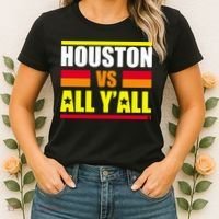 Houston Vs All Y'all Women's T-Shirt thumb 2