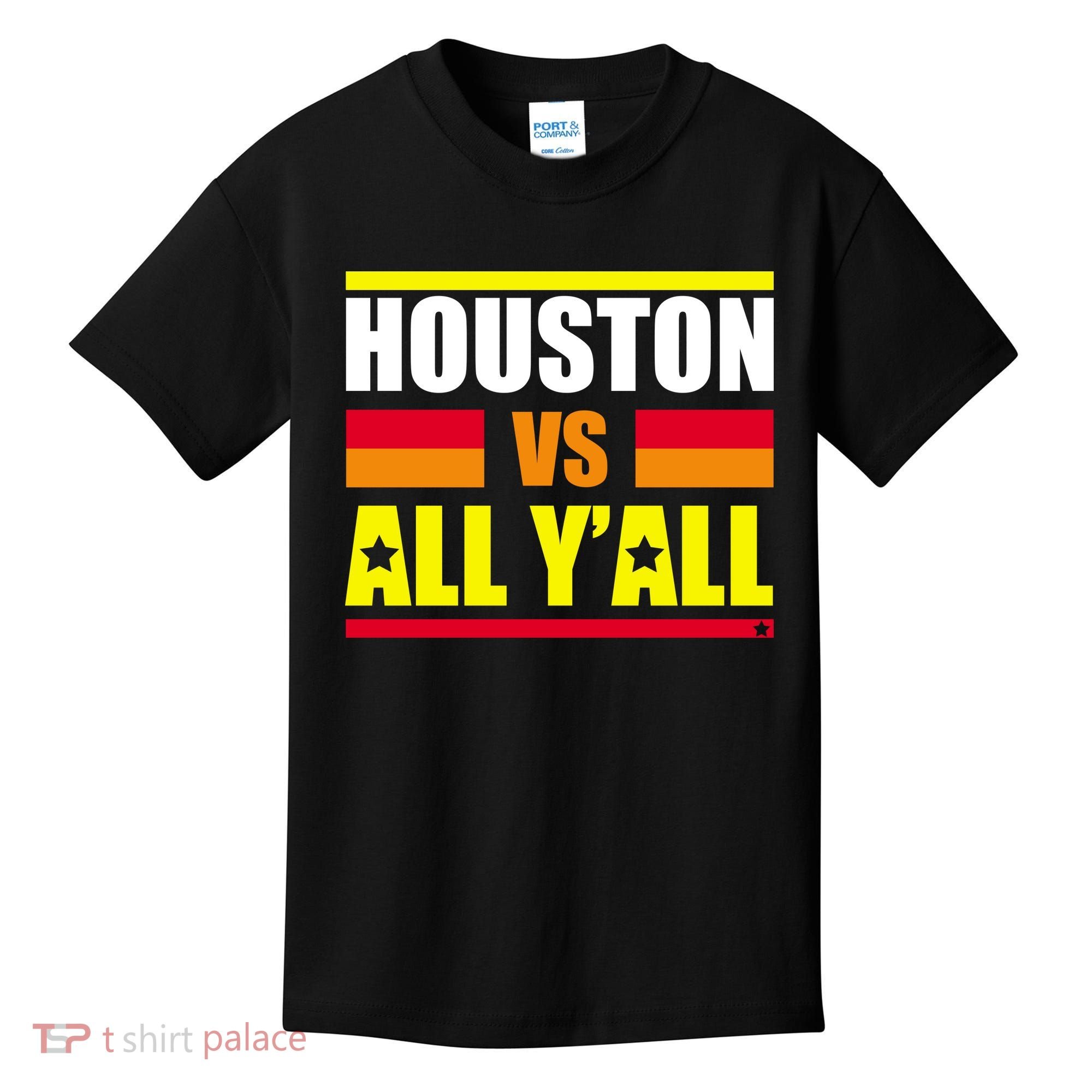 Houston Vs All Y'all Kids T-Shirt