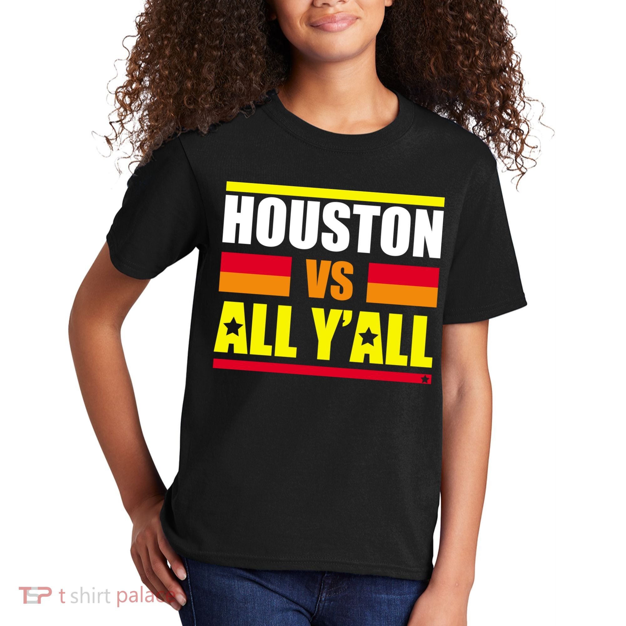 Houston Vs All Y'all Kids T-Shirt