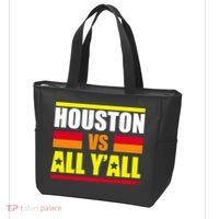 Houston Vs All Y'all Tote Bag thumb 3