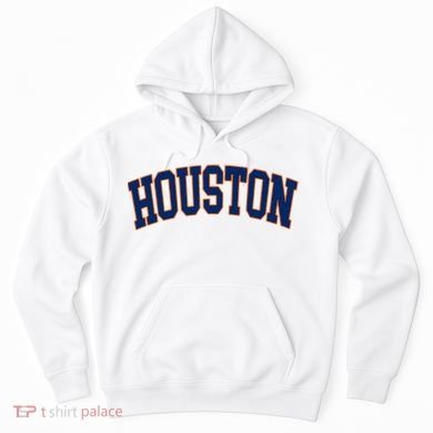 Houston Vintage Blue Orange Hoodie