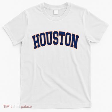 Houston Vintage Blue Orange T-Shirt