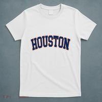 Houston Vintage Blue Orange T-Shirt thumb 5